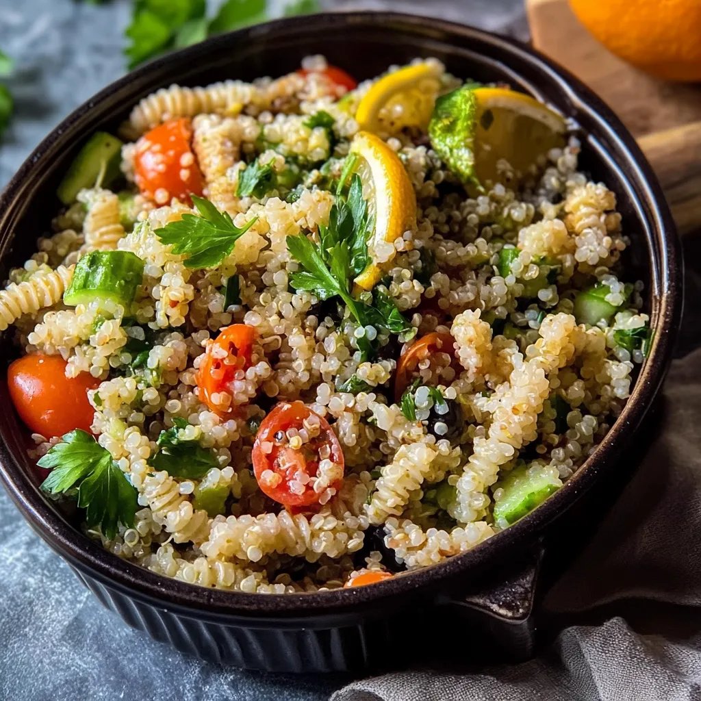 Mediterranean Quinoa Salad
