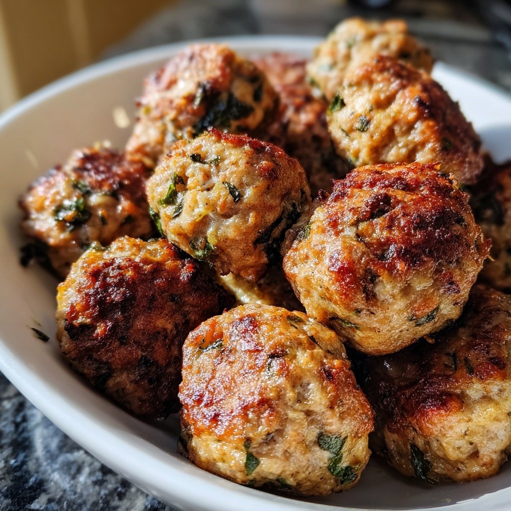 Quick Oven-Baked Meatballs Recipe