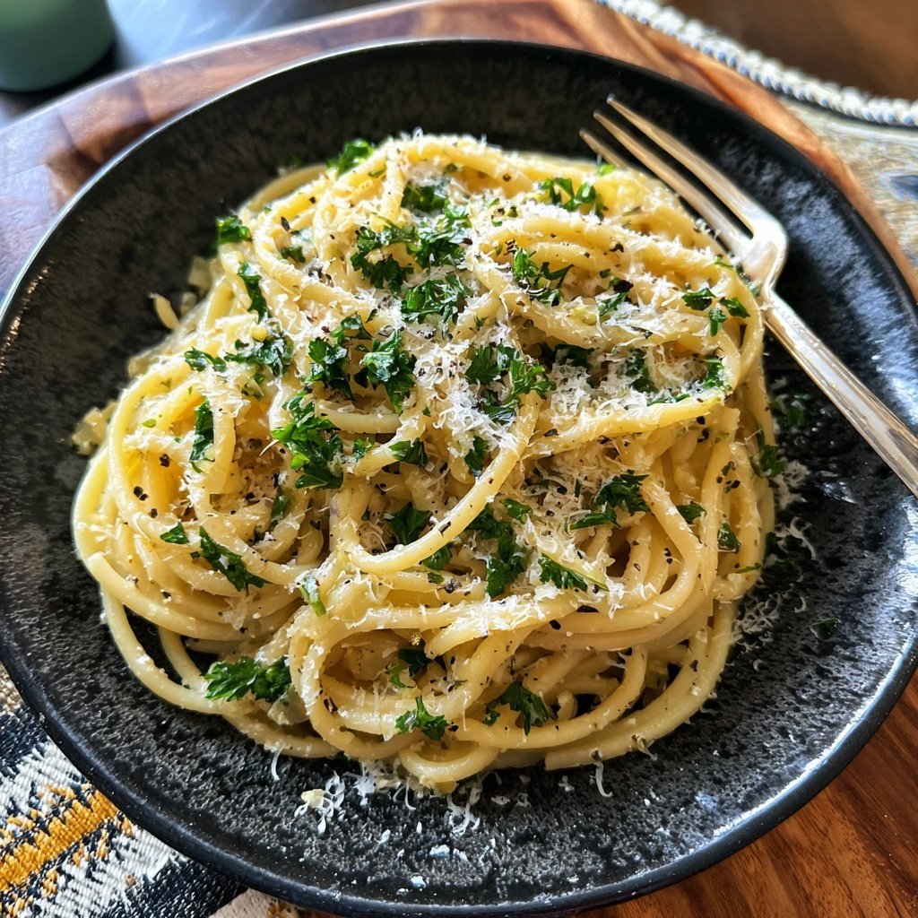 Quick & Easy 15-Minute Garlic Pasta