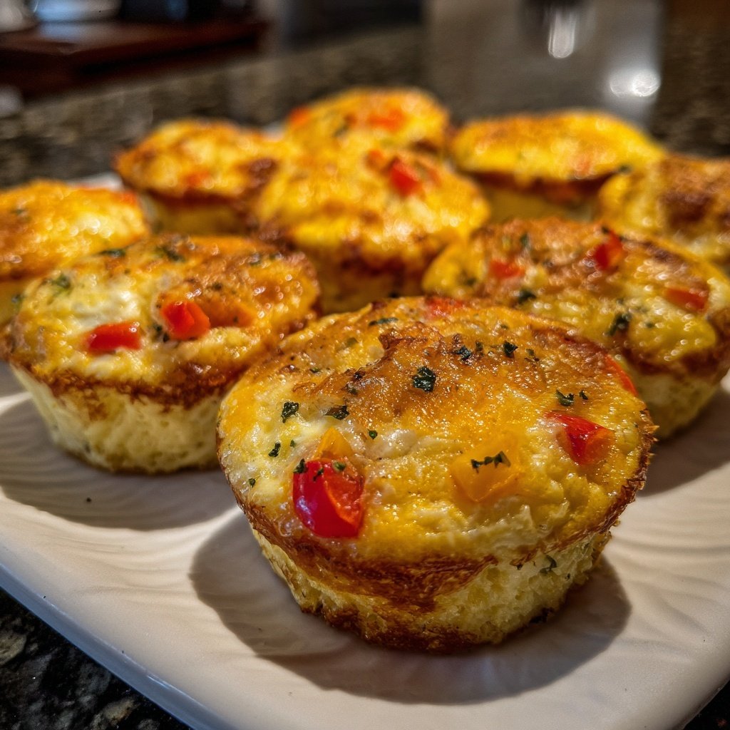 Keto Breakfast Egg And Cheese Cups