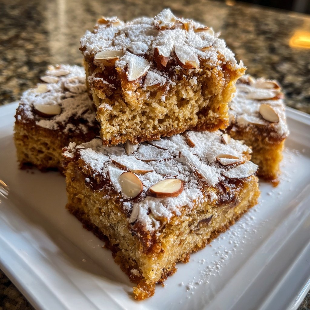 Vanilla Almond Breakfast Squares
