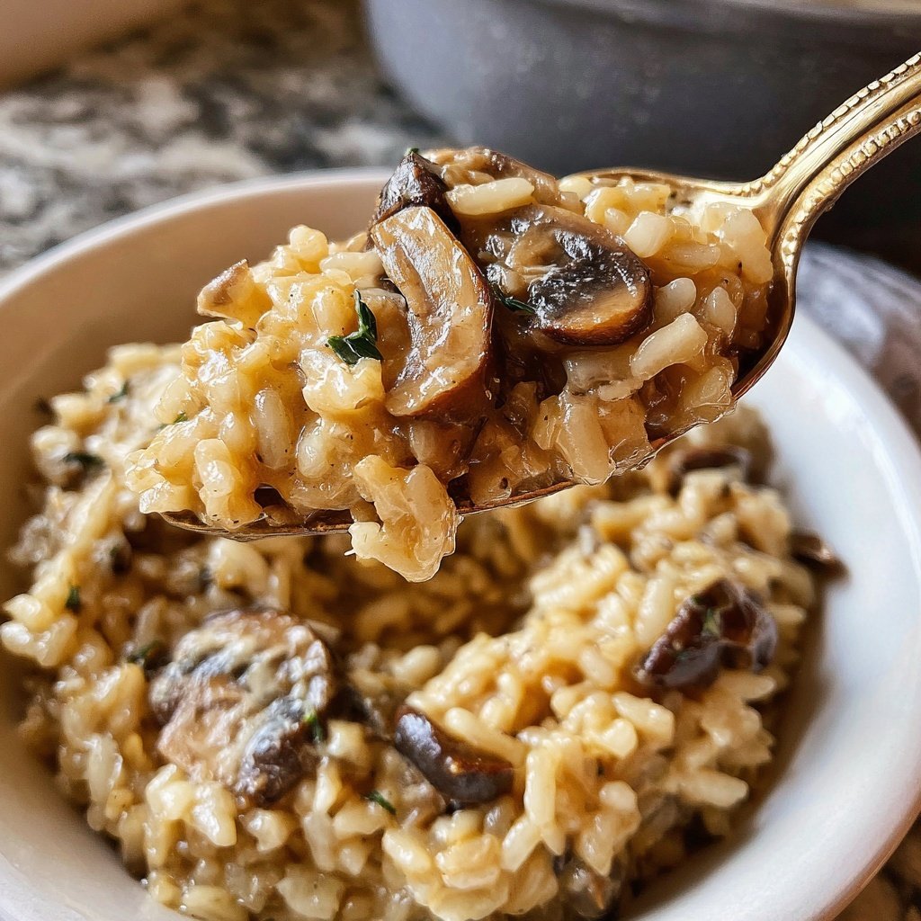 Romantic Mushroom Risotto