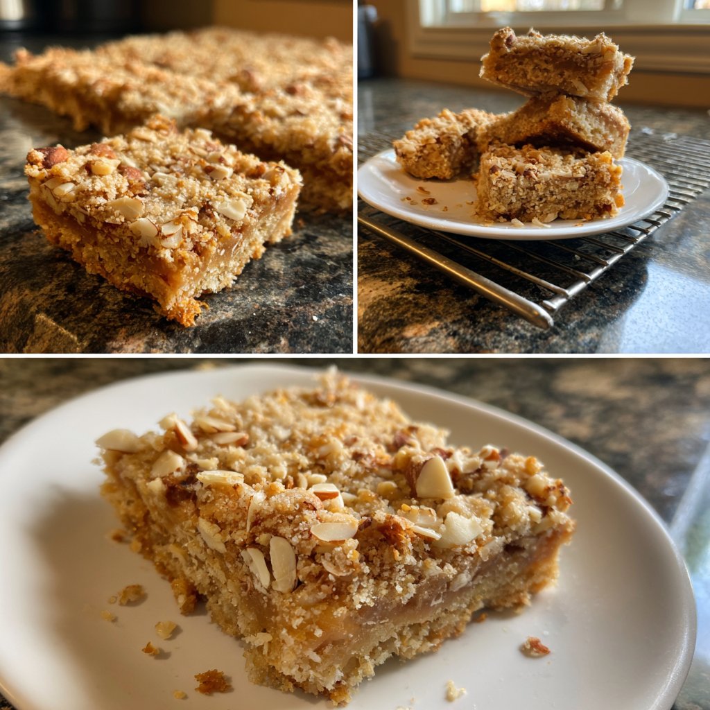 Vanilla Almond Oat Breakfast Squares